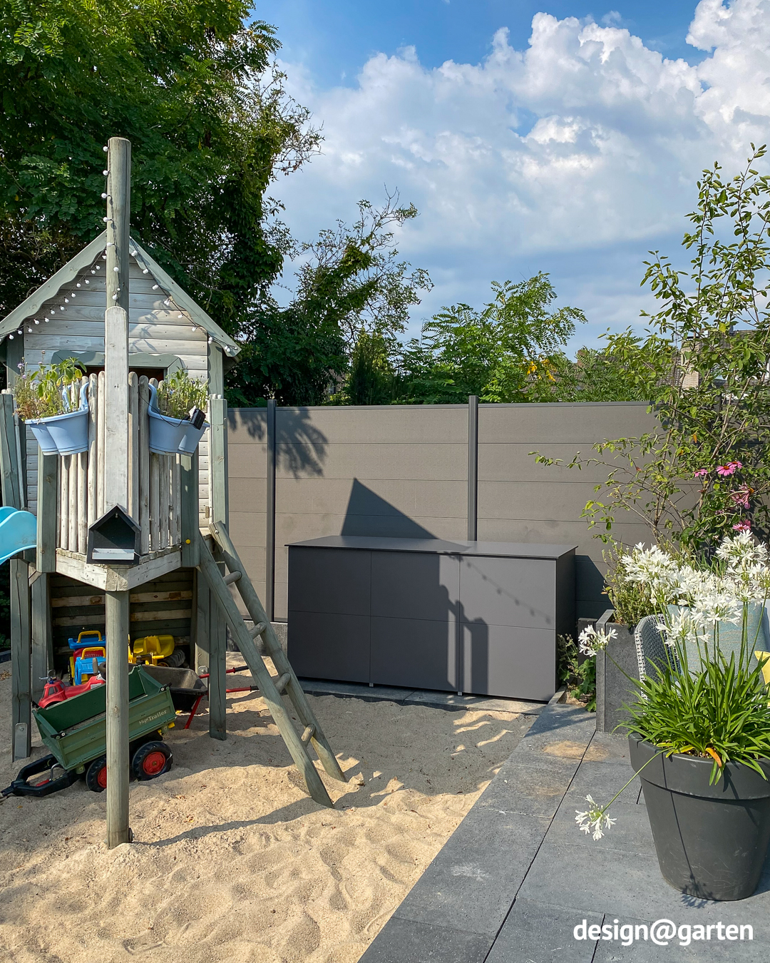 Coffre de jardin pour ranger les jouets 1