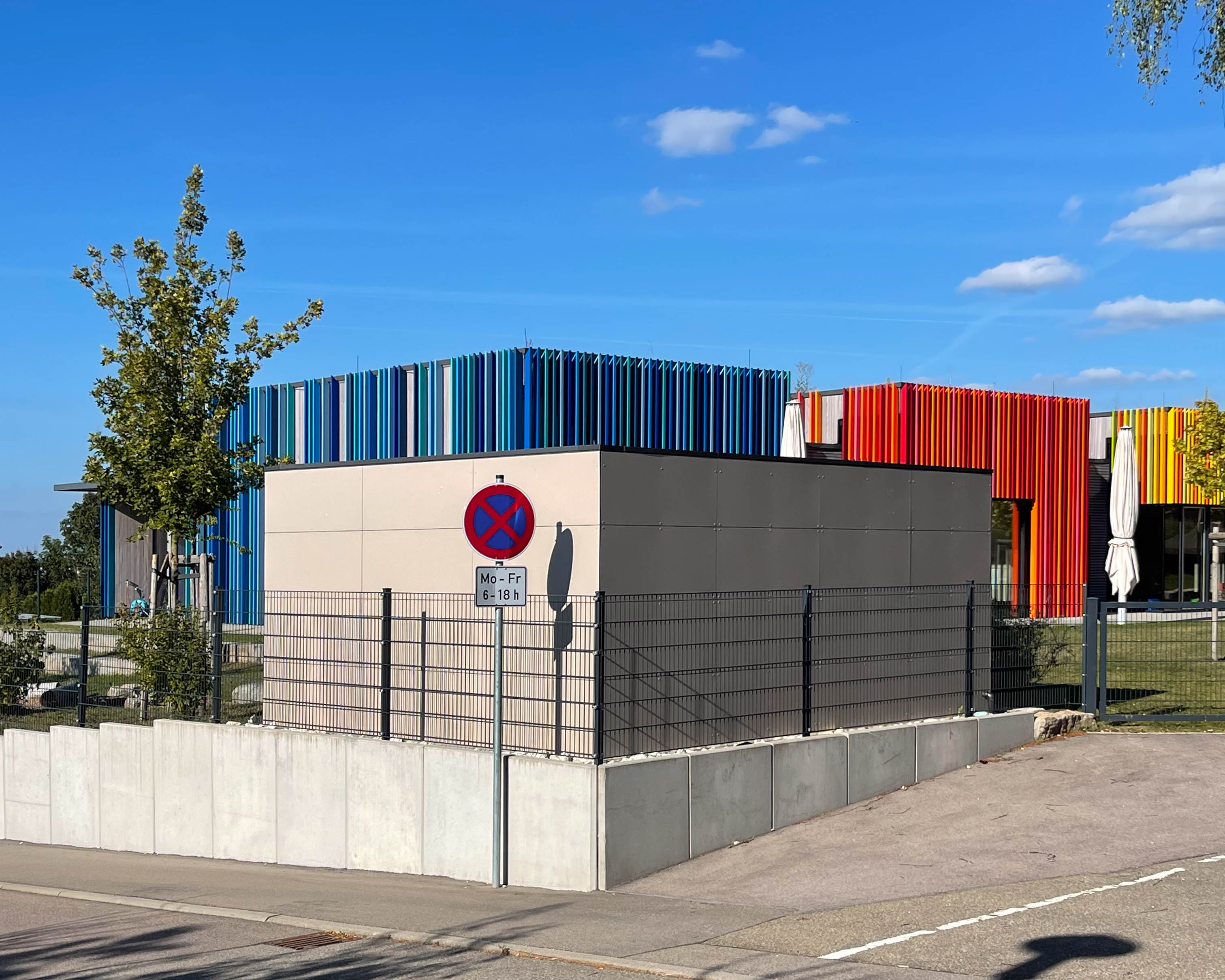 Crèche Gartenhaus 1