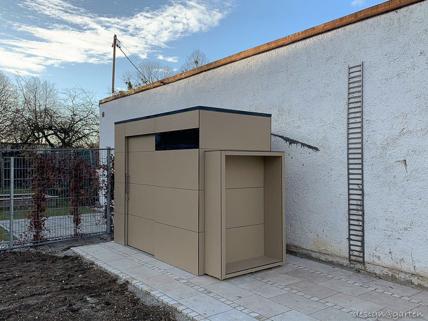 Ampliamento funzionale grazie a soluzioni combinate di spazio contenitivo nell'area esterna 1