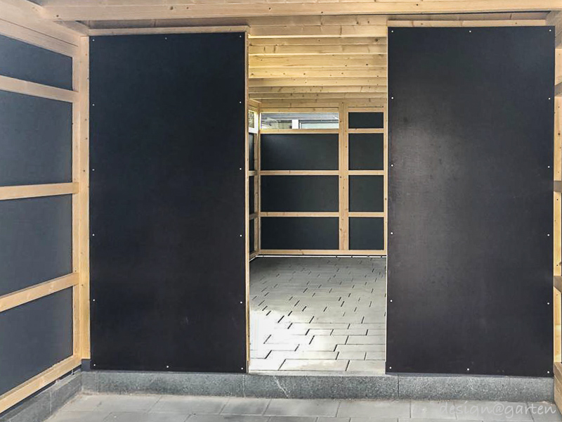 Lavoro di precisione in pendenza: spazio giardino su misura con compensazione del livello integrata 16