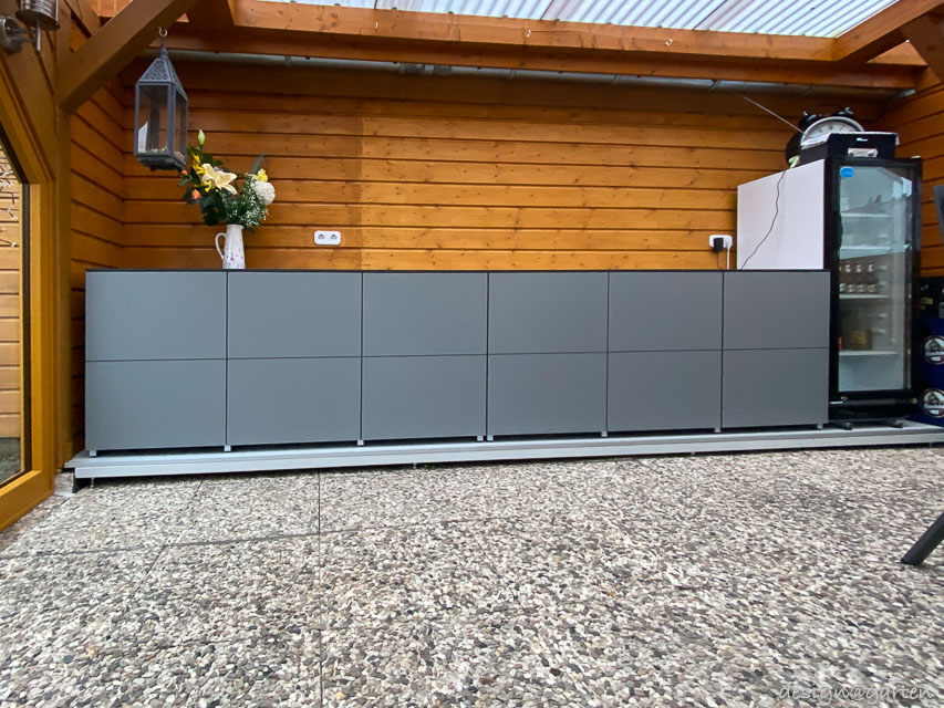 Set di credenze resistenti alle intemperie: soluzione esclusiva per il giardino d'inverno 2