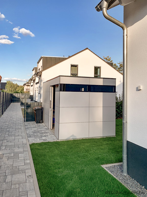 Casetta da giardino di design su misura con 2 porte scorrevoli a 63322 Rödermark 5