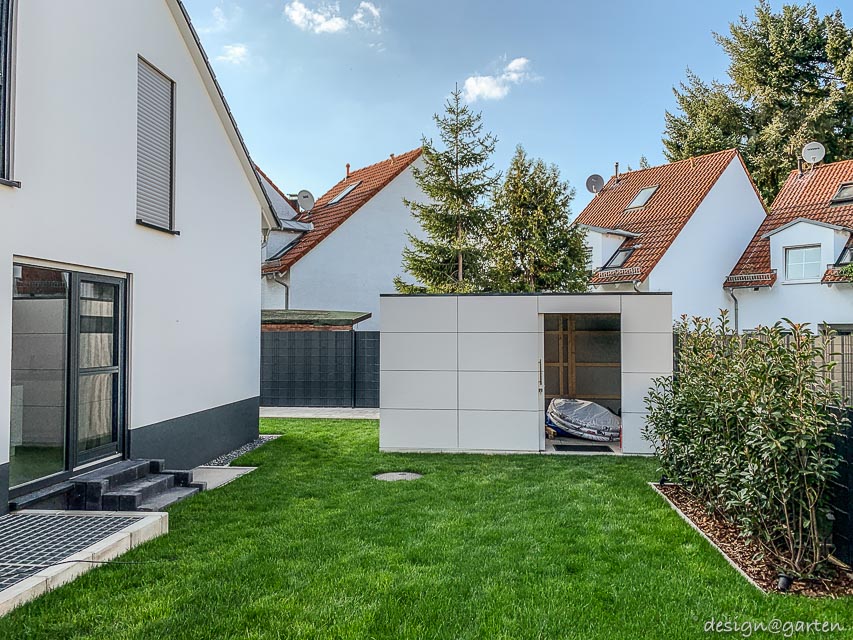 Casetta da giardino di design su misura con 2 porte scorrevoli a 63322 Rödermark 8