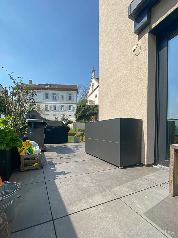 Credenza da terrazza come funzionale postazione barbecue a Magonza 3