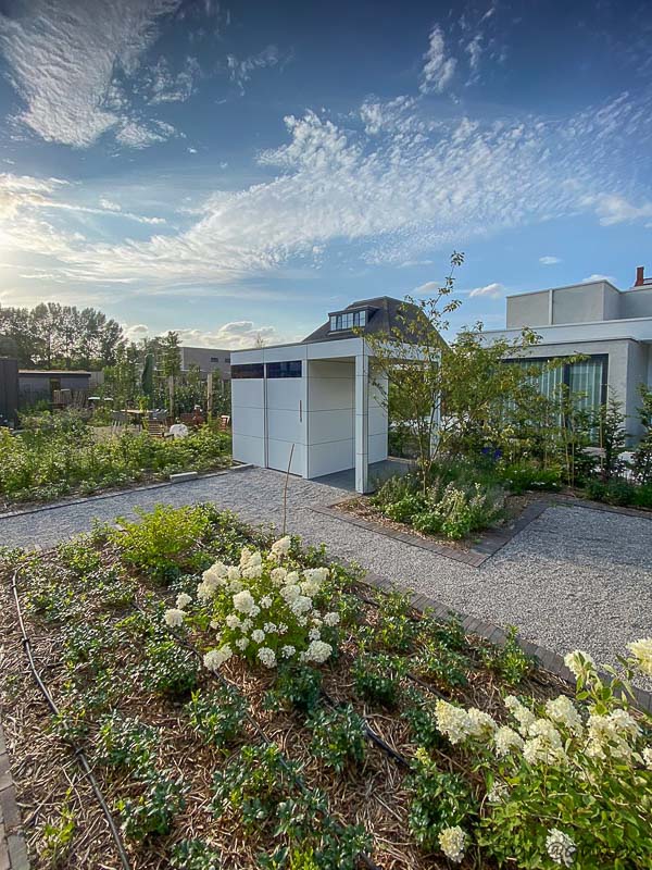 Casetta da giardino di design con pergola a Nimega, Paesi Bassi 7