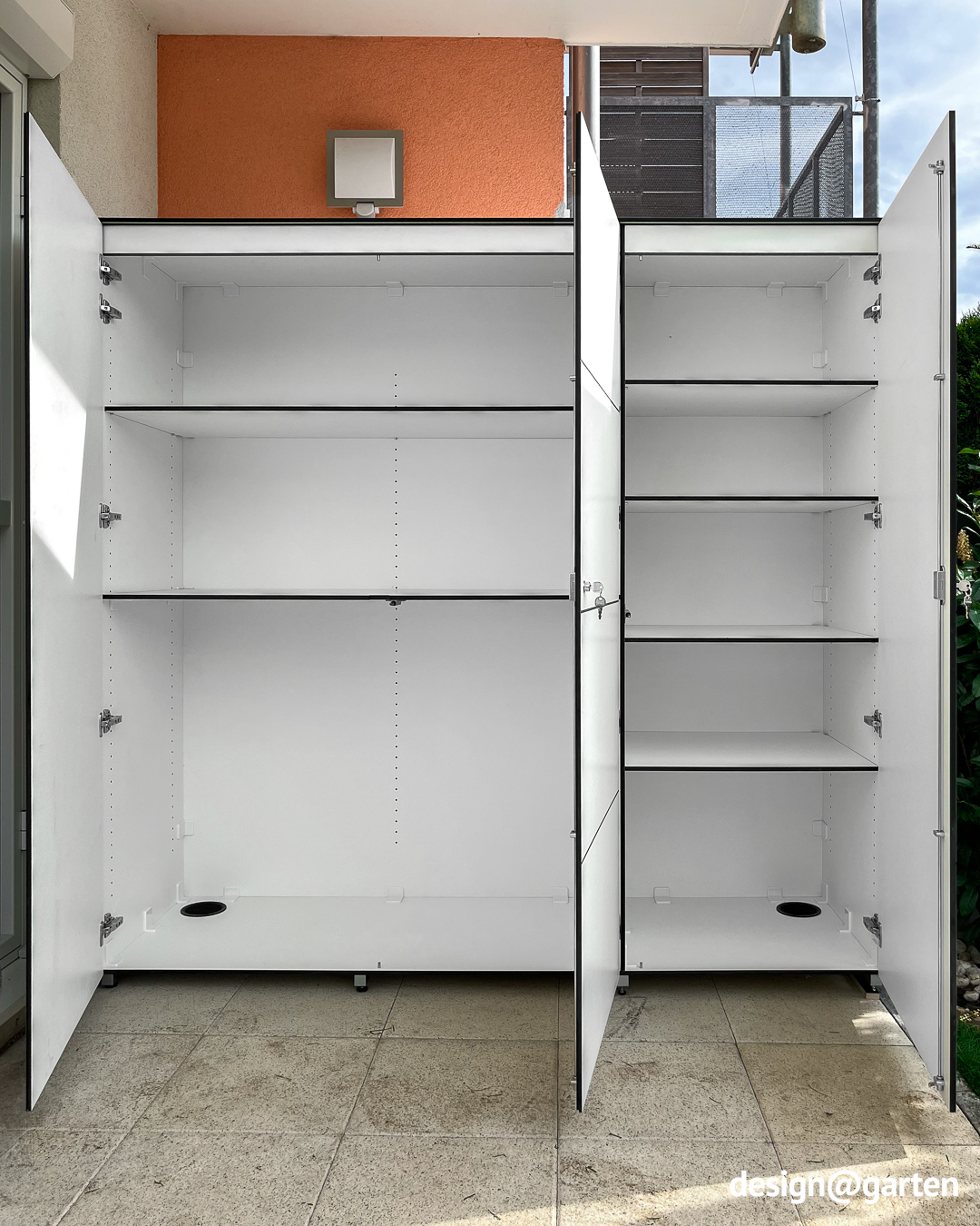 Armadio da terrazza XXL per cuscini, accessori per barbecue e altro 1