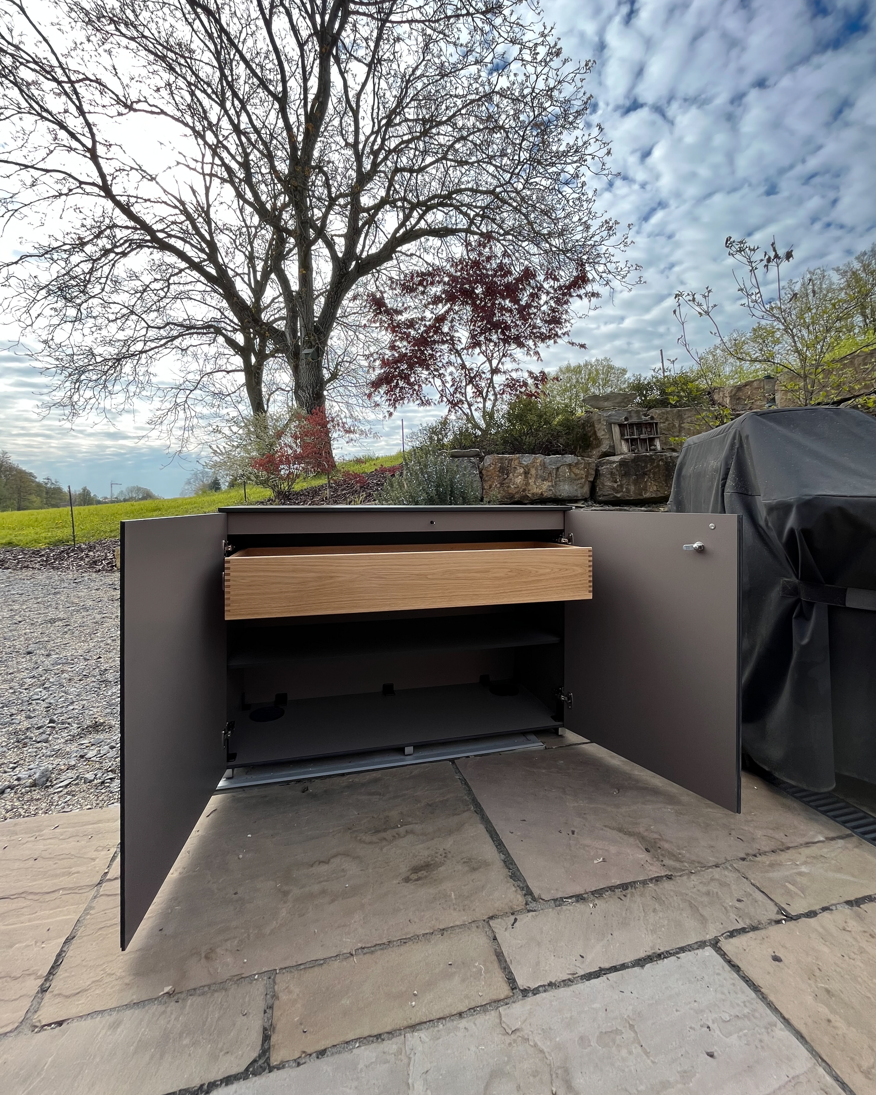 Credenza in HPL colore Toscana 2