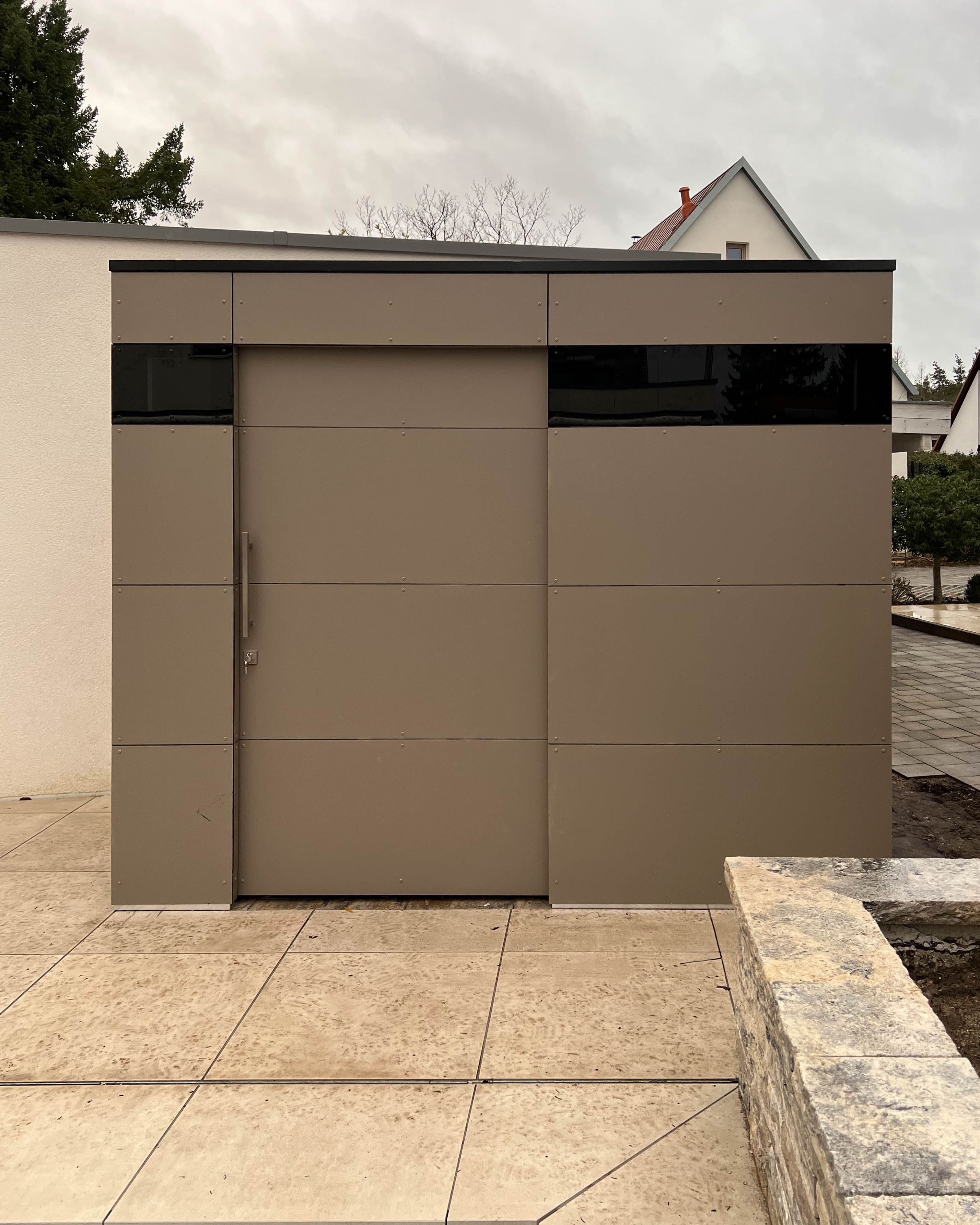 Casa della piscina resistente alle intemperie 1